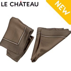 Le Chateau Dual Toned Silk Pocket Squares